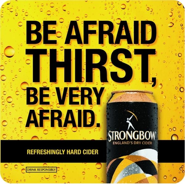 drink coaster advertising