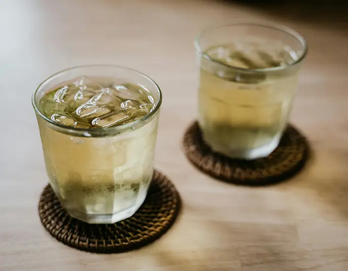 Rattan Coasters