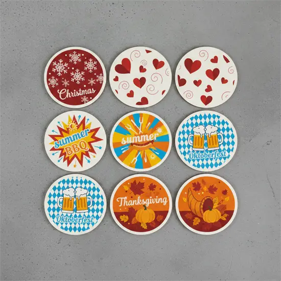 Seasonal Coasters for Holidays and Events