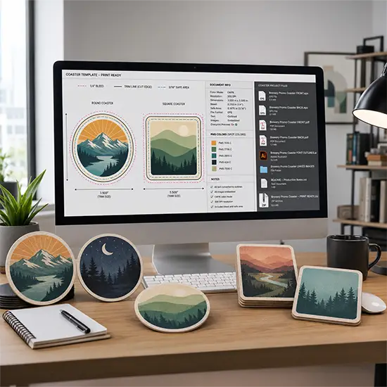 Coaster Template Download Guide