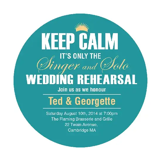 Custom Wedding Coaster Inspiration