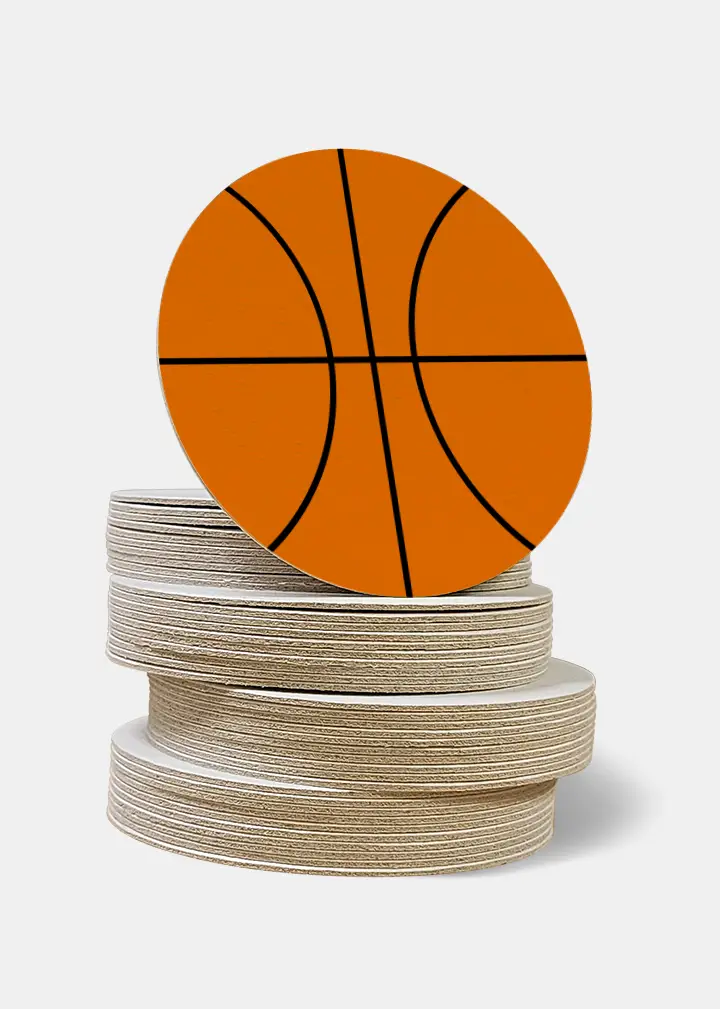 Basketball Coasters