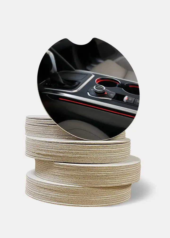 Car Cup Holder Coasters