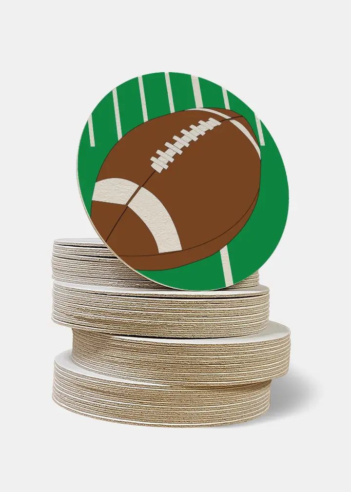 Football Coasters
