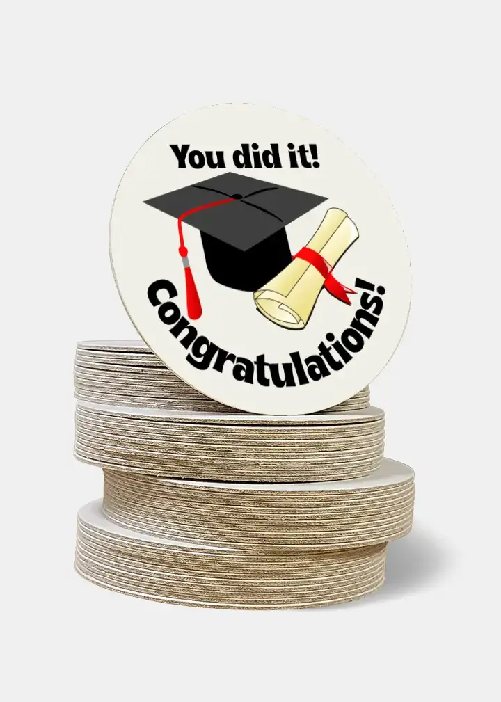Graduation Coasters