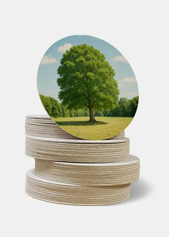 Pulpboard Coasters
