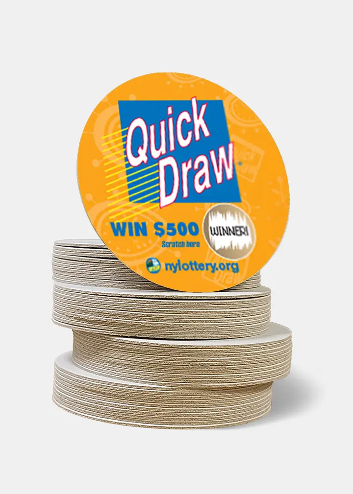 Scratch-n-Win Coasters