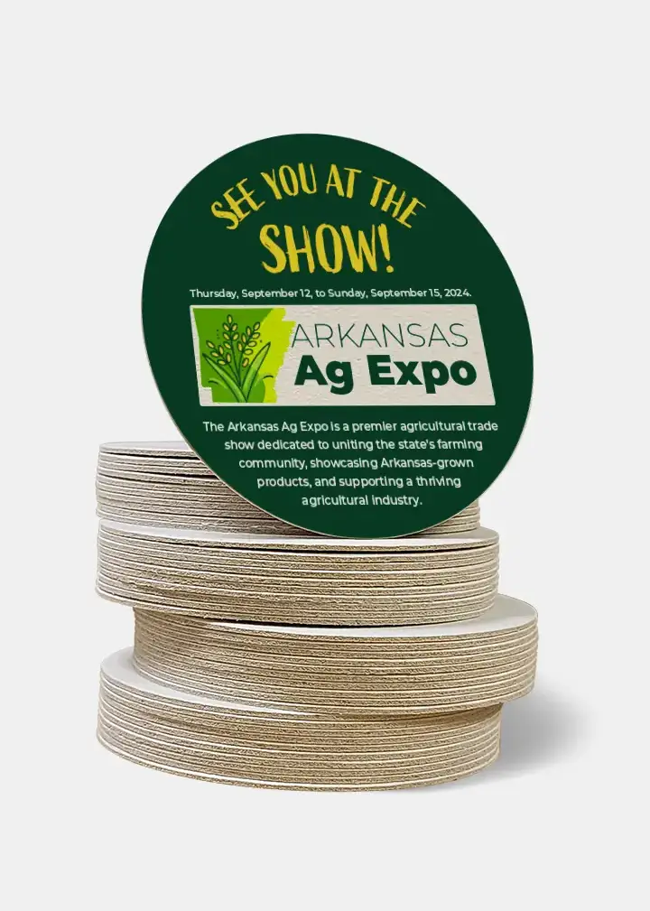 Trade Show Coasters