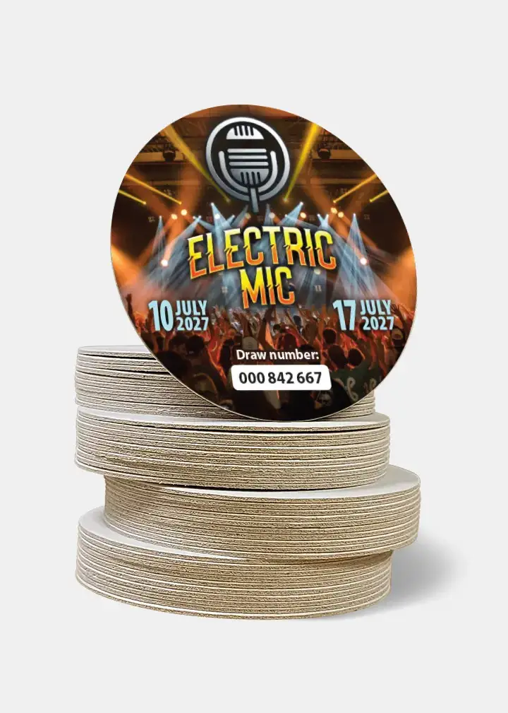 Variable Printing Coasters