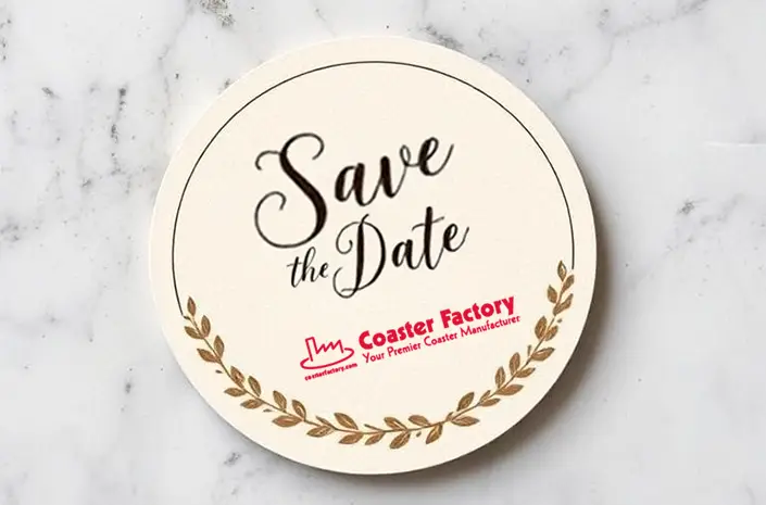 DIY Coasters - Wedding Edition